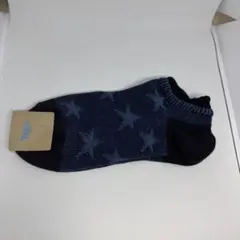 Tabio MEN ソックス 25-27cm ブルー系　星柄のサムネイル