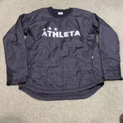 ATHLETA 黒 長袖ピステ Mサイズ