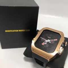 アップルウォッチ 46mm バンド用 スチールケース/Y31437-O2