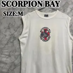 SCORPION BAY タンクトップ ノースリーブ サソリ プリントロゴ Mのサムネイル
