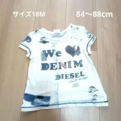 デニム風プリント Tシャツ 18Mのサムネイル