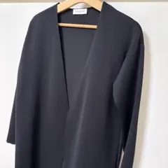 ✰ 《美品》トゥモローランド ロングカーディガン ブラックのサムネイル