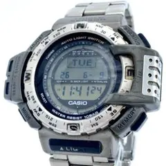 新品電池交換済 CASIO プロトレック PRT-411 クォーツ メンズ腕時計のサムネイル
