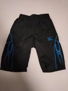 Mizuno ハーフパンツ Lサイズ 黒/青
