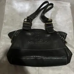 ヴィヴィアン　レザー　ハンドバッグ