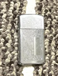 Zippo ジッポー 5面 彫刻 スターリング シルバー 1996年制 激レア
