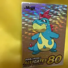 おおあご ポケモンアリゲイツ80銀色ホログラム