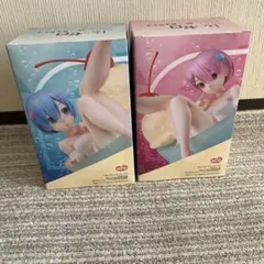 レム、ラム、クリームソーダ フィギュア セット