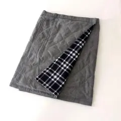 BACKNUMBER　防寒ラップスカート 裏フリース