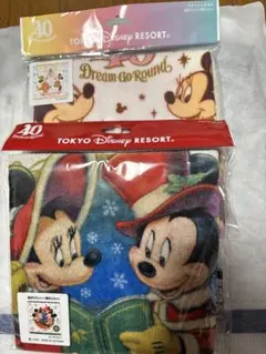 東京ディズニーリゾート クリスマスタオル 40周年記念　　セット