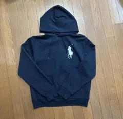 ポロ ラルフローレン　パーカー ネイビー