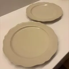 新品未使用◆石川隆児 Flower rim Plate kannyu 2枚のサムネイル