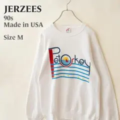 チ*マ様 【300円～】90s USA製 JERZEES スウェット トレーナー
