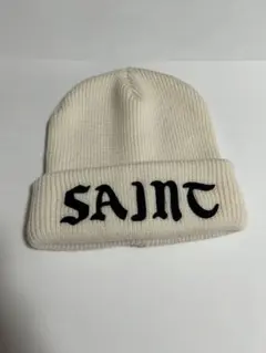 C*2様 SAINT M××××××ネイビー ニット帽 フリーサイズ - メルカリ