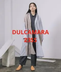 【23SS DULCAMARA ワイドロングシャツ】のサムネイル