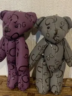 【新品】大きなベアチャーム♡2個セット　 ボールチェーンストラップ　くま♡