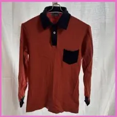 レディース　トップス　長袖　トップス　襟付き　シャツ　おしゃれ　バイカラー