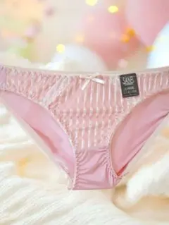 ☆タンス整理品　SANEL ピンク ディテール風パンテイ ♪1点のみのサムネイル