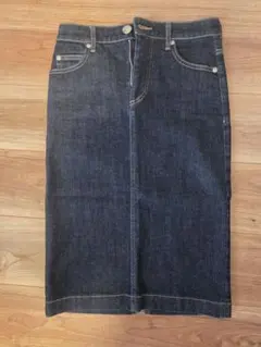 超美品 23区 DENIM タイトスカート インディゴ 34のサムネイル