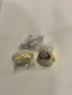 サンリオ ふわふわフロッキーマスコット ポムポムプリン　シナモンロール