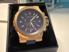 MICHAEL KORS マイケルコース 腕時計 クロノグラフ ゴールドネイビーのサムネイル