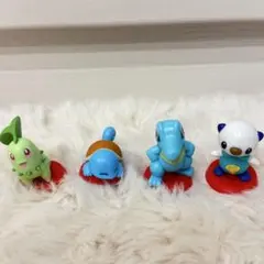チョコエッグ　ポケットモンスター旅立ちの3匹　4個セット