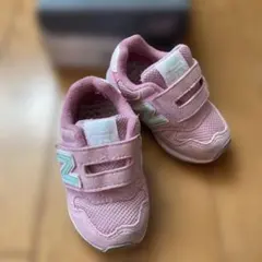 New Balance 313 ベビーシューズ ピンク 12cm