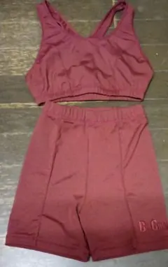ダンスキン　Be Cool ヨガウェア セットアップ ボルドー