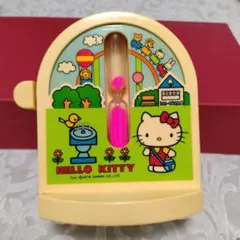 80年代昭和レトロ　ハローキティ　砂時計おまけサンリオセットさいころ他