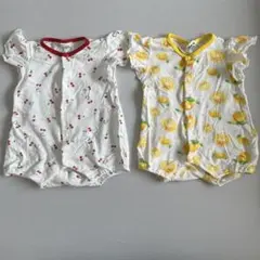 ロンパース2着セット　70 美品