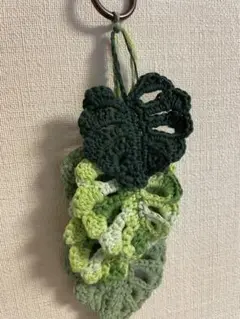 ハンギングプラント モンステラ crochet