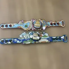 東京ディズニーランド　 カプセルトイ　ラバーバンド2点セット