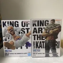 ワンピース キングオブアーティスト ニカGEAR5 & カタクリ 2体セット