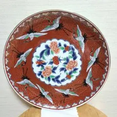 八角皿 牡丹文様 赤絵 金彩 飾り皿 八角皿 牡丹文様 赤絵 金彩 飾り皿 - メルカリ