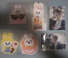 StrayKids　スキズー　リノ　リービット　ステッカーセット