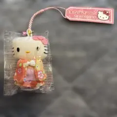 ハローキティ きもの根付 ストラップ - メルカリ