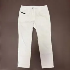 マリクレールレディース ゴルフパンツ ホワイト