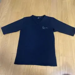 Karl Kani 七分袖 カットソー ブラック Mサイズのサムネイル