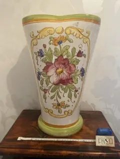 イタリア製 カポディモンテ 陶器 プランタースタンド - メルカリ