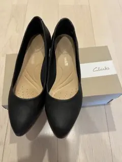 Clarks クッションプラス パンプス ブラックのサムネイル