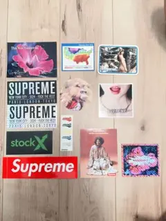 Supreme ステッカー　＆　ノベルティー　セット
