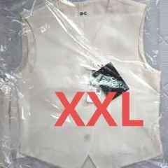 ユニクロC プレミアムリネンベスト オフホワイト XXL 完売品 2026SS