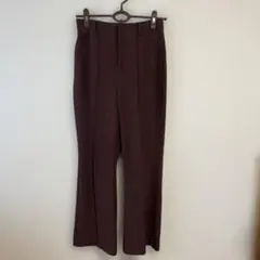 earthブラウン系　ハイウエストパンツ