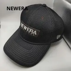 ◆1042 NEWERA　ニューエラ　ブラック　キャップ
