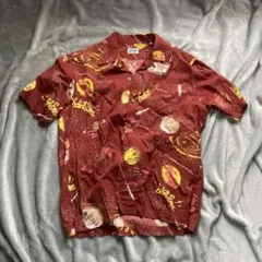 【schott】Hawaiian shirt "PLANET"のサムネイル