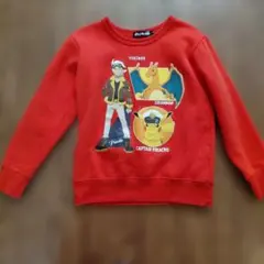 ポケモン　リザードン　ピカチュウ　トレーナー　裏起毛