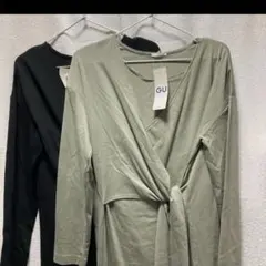 カシュクール ロングワンピース