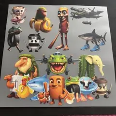 【新品】2枚セット イタリアンブレインロット♡大きいアイロンシートと防水シール