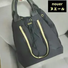 ★ヌエール★トート＆ショルダーBag, 2Way、黒、仕事、旅行、軽量のサムネイル