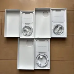 iPhone 空箱のみ　ケーブル 3本付　本体なし